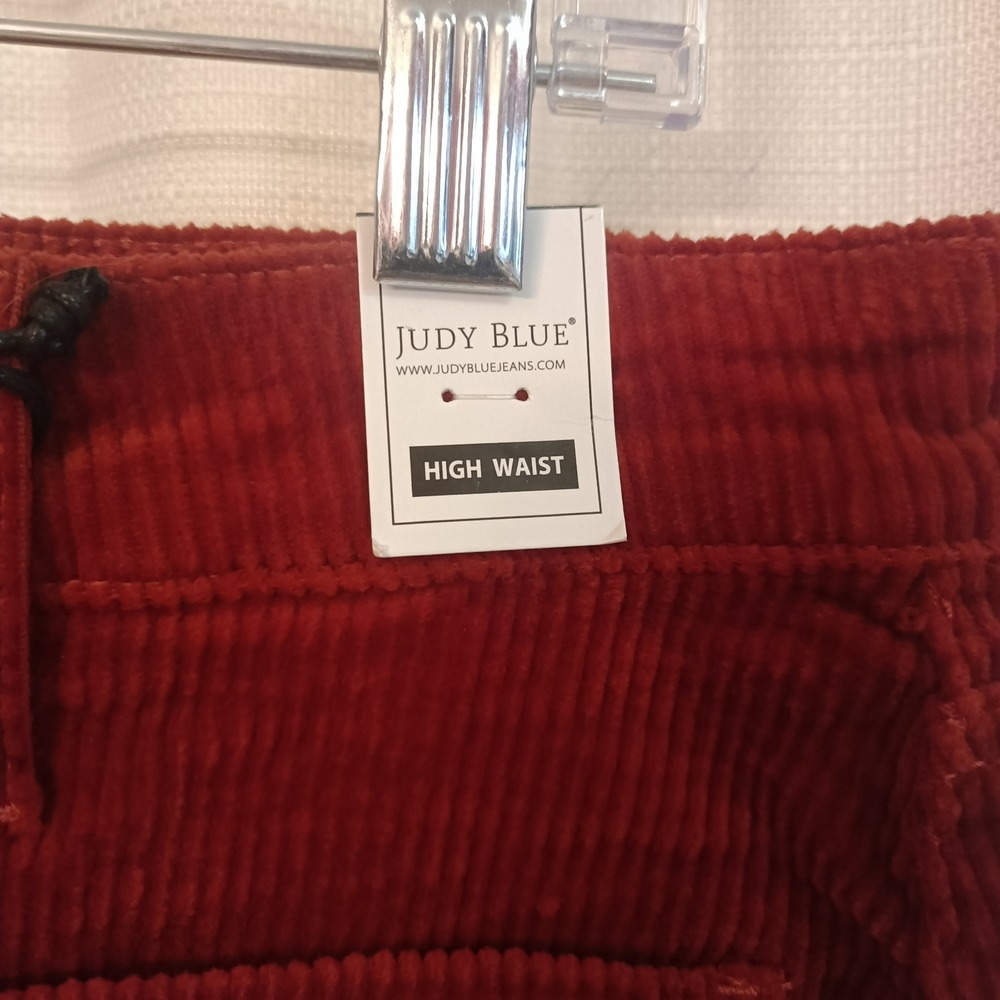 NWT Judy Blue Women's Corduroy Rust Color Skirt Button/Zip/Pockets Size XL - Picture 4 of 13